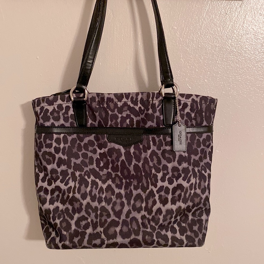Coach Leopard/Ocelot Print Bag